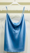 Venti6- Adjustable Spaghetti Strap Cowl Front Cami
