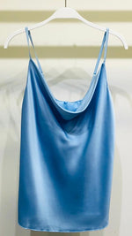 Venti6- Adjustable Spaghetti Strap Cowl Front Cami
