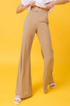 Bell Bottom Flare Stretch Pants - Lilac – TandyWear