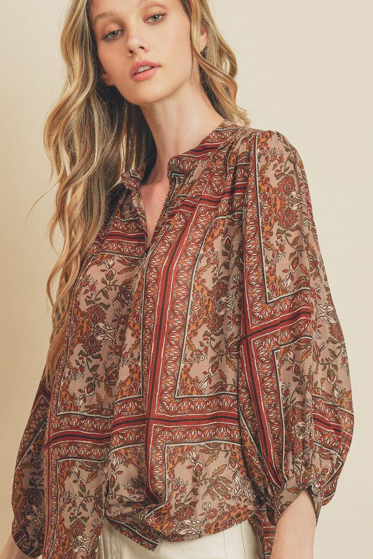 Amazon.com: Dorothy Zudora Mens 70s Bright Paisley Print