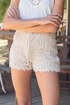 Popcorn Sweater Shorts