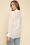 Leopard Jaquard Button Down Shirt