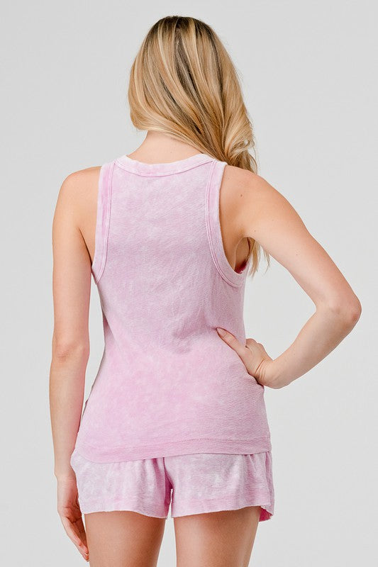 Garment Dyed Muscle Tank