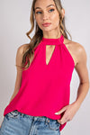 Halter Neck Sleevless Top