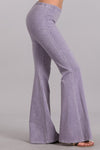 WSPLYSPJY Women's Print Stretch Bell Bottom Flare Palazzo Pants Trousers, 2  a Lilac Purple, X-Small : : Clothing, Shoes & Accessories