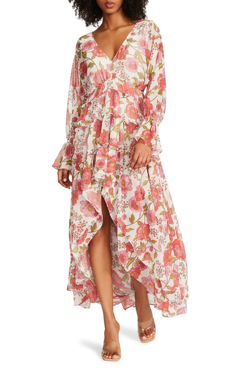 Steve Madden Sol Floral Print Maxi Dress