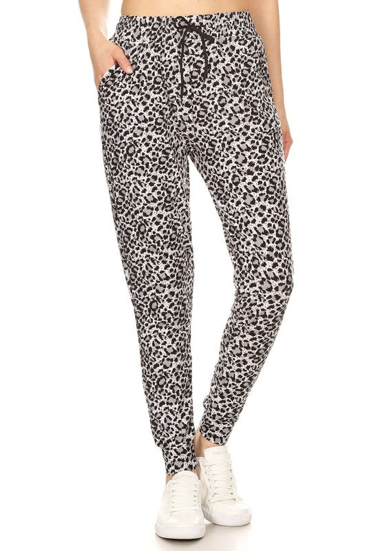 Leopard Print Joggers