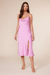 Lucy Paris Maya Slip Dress - Pink