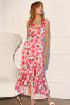 adelyn rae Willow Floral Wrap Maxi Dress