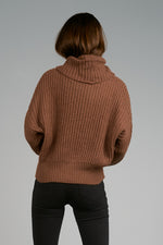 Turtle Neck Sweater - Copper