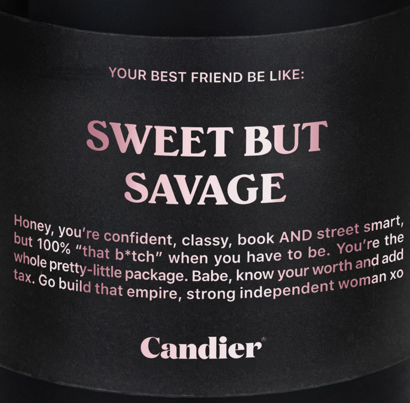 SWEET BUT SAVAGE CANDLE