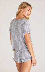 Harper Rib V-Neck Top