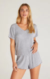 Harper Rib V-Neck Top