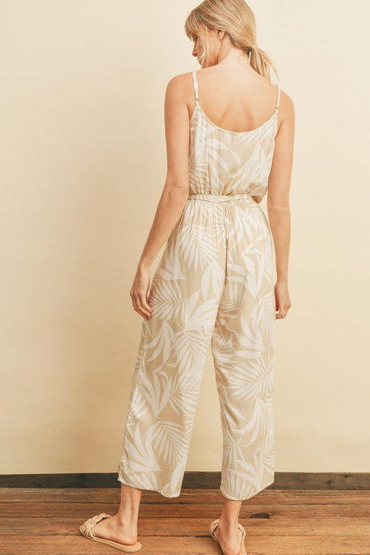 Croatia Surplice Jumpsuit