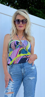 Vava Camille Halter Strap Top