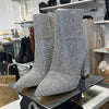Madden Girl Silver Rhinestone Boot
